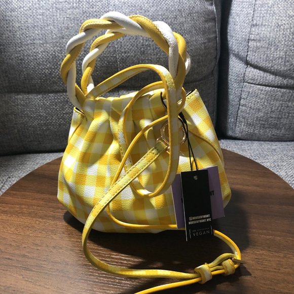 NEW House of Want -Adorbs Mini Gingham by House of Want: Yellow Gingham Check - Picture 14 of 14